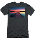 Vibrant Sunset At Pier Athena Mckinzie T-Shirt