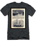 Victorian Era Naval Illustration Francois Bota T-Shirt