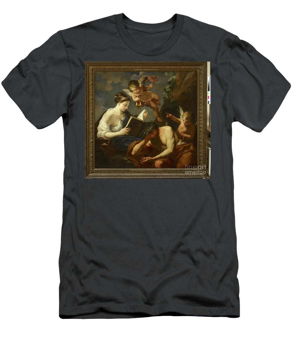 Vigilance and Loves Oblivion Luigi Garzi T-Shirt