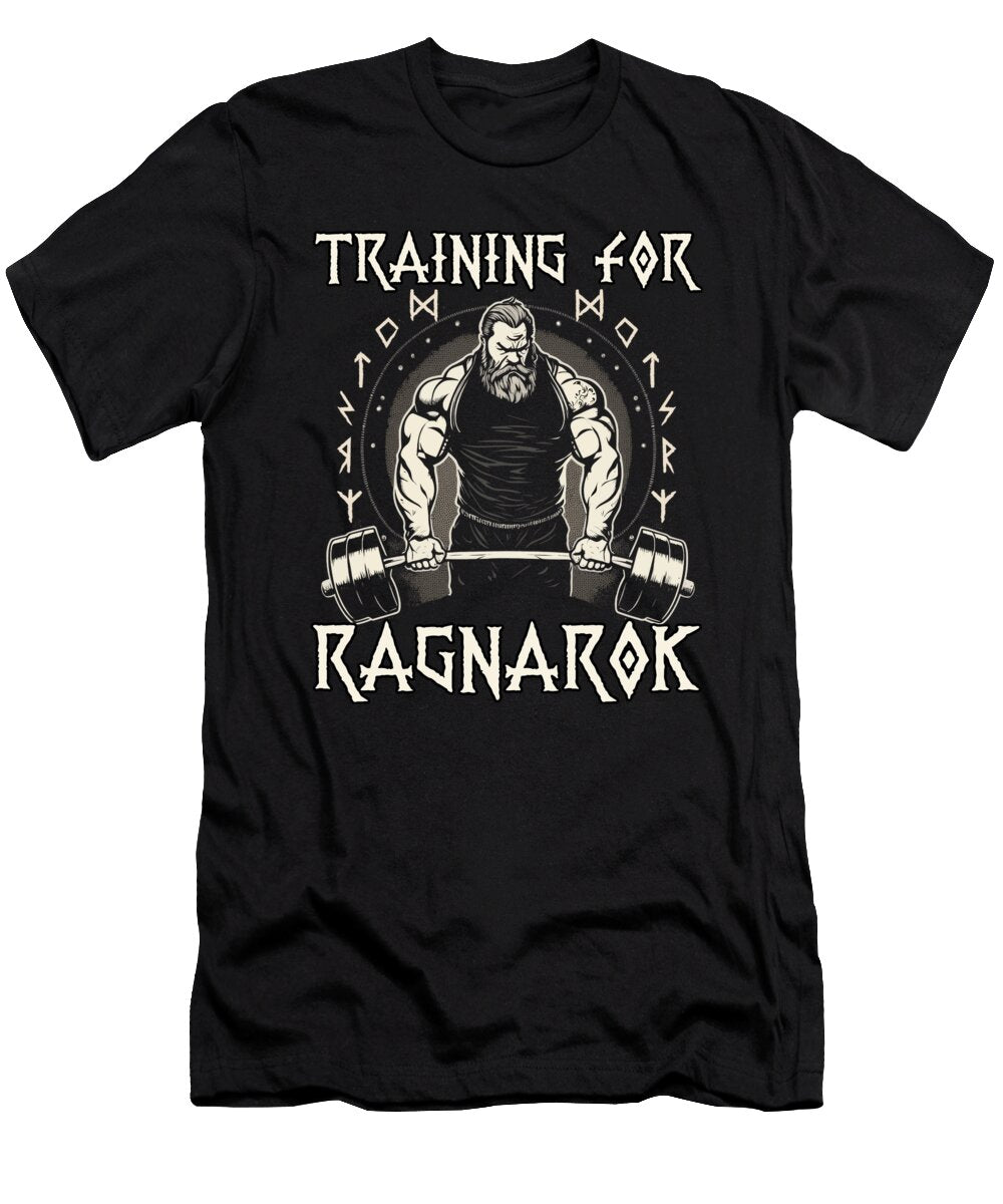 Viking Sport Outfit Heavy Lifting Bodybuilder Benjamin Burkert T-Shirt
