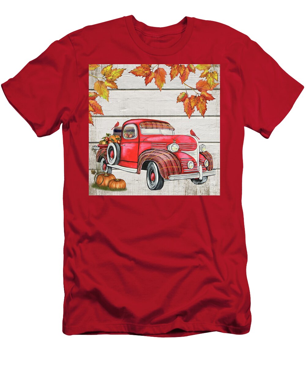 Vintage Fall Truck B Jean Plout T-Shirt