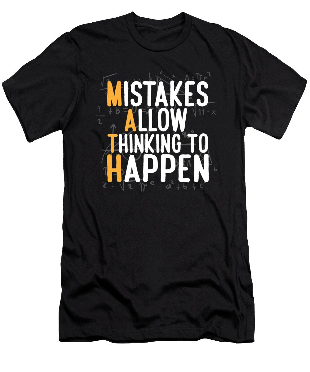 Vintage Math Teacher Funny Saying Maximus Designs T-Shirt