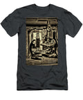 Vintage Microscopes in Retro Sepia Paul Ward T-Shirt