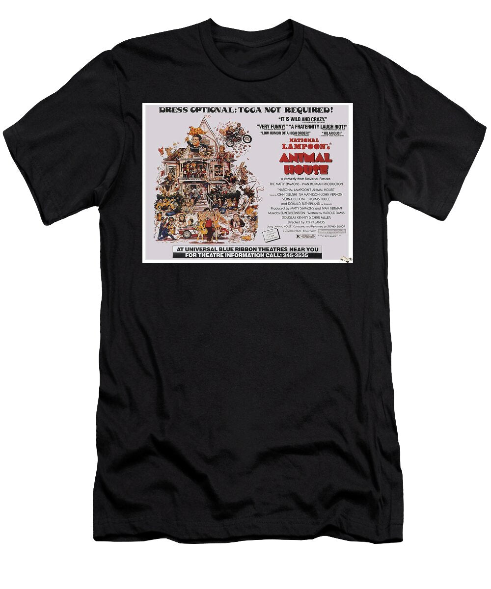 Vintage Movie Poster Animal House 1978 Owl Gallery T-Shirt