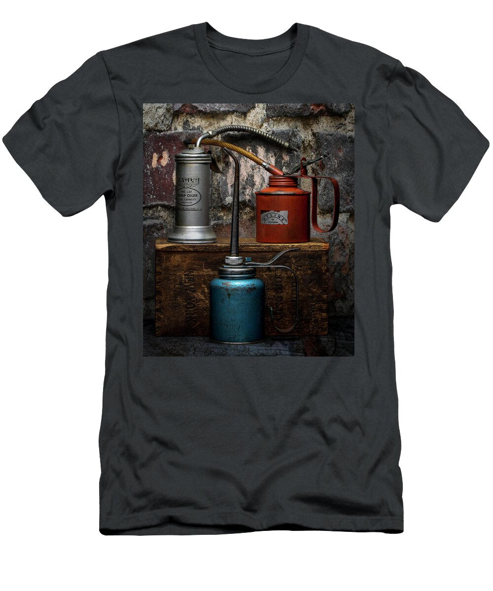 Vintage Oil Cans Carol Ward T-Shirt