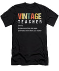 Vintage Teacher Teaching School Gift Thomas Larch T-Shirt