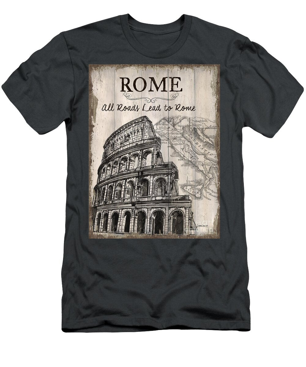 Vintage Travel Poster Debbie Dewitt T-Shirt