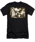 Virgil Horace and Varius At the House of Maecenas Charles Francois Jalabert T-Shirt