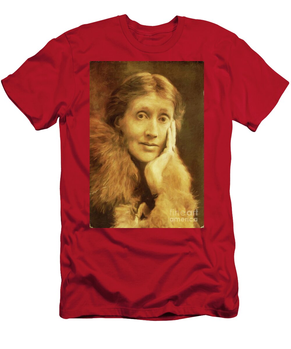 Virginia Woolf Literary Legend By Mary Bassett Mary Bassett T-Shirt