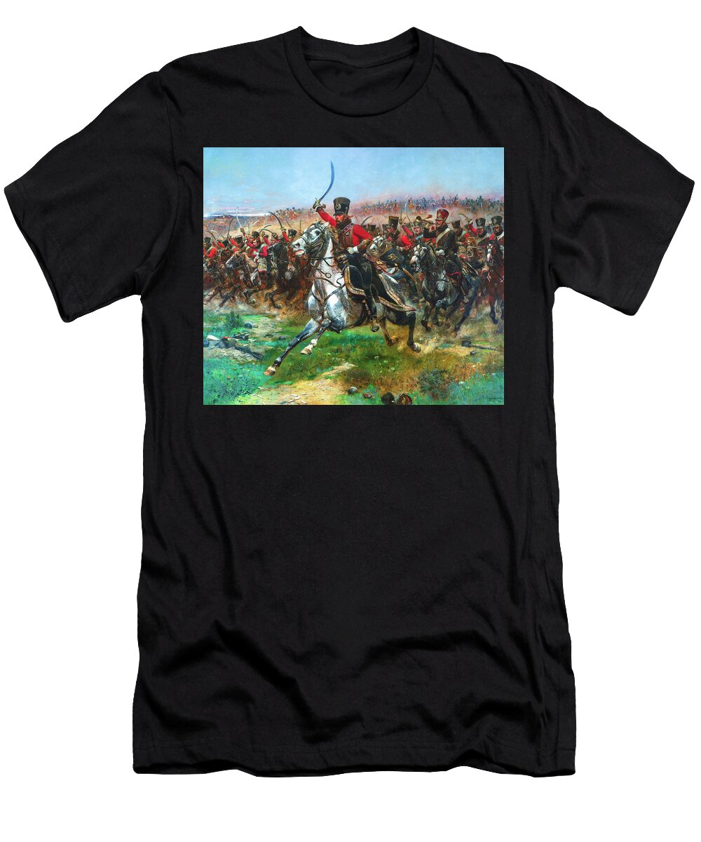 Vive Lempereur By Edouard Detaille 1891 Edouard Detaille T-Shirt