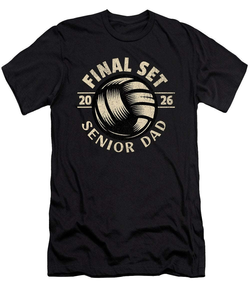 Volleyball Senior Dad 2026 Final Set Coami Tacti T-Shirt
