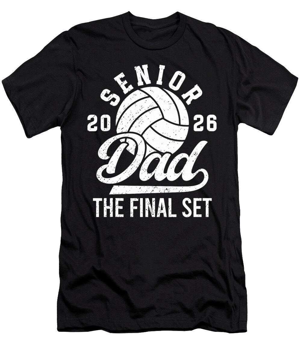Volleyball Senior Dad 2026 Proud Volleyball Gift Coami Tacti T-Shirt