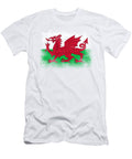 Wales Flag Psychoshadow Art T-Shirt