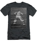 Walk Here Black and White David Smith T-Shirt