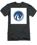 War Horse Head Gear Blue Print Retro Aloysius Patrimonio T-Shirt