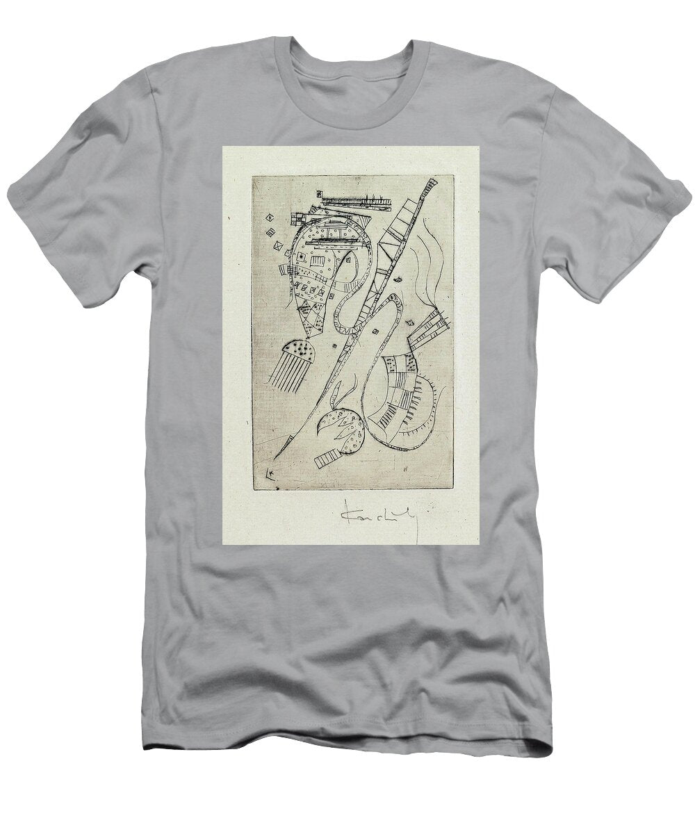 Wassily Kandinsky 1866 1944 Radierung Fur Stephen Spender Fraternity R 202 Arpina Shop T-Shirt
