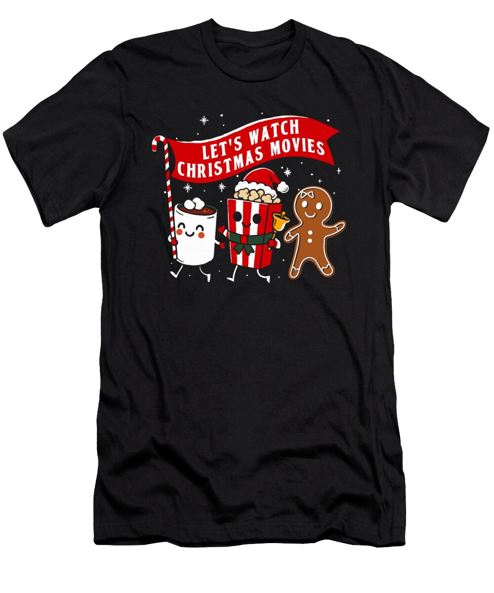 Watch Movies Men Women Kids Funny Christmas Sophie Eleanor T-Shirt
