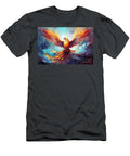 Watercolor Illustration of a Powerful Epic Legendary Phoenix Spr N Akkash T-Shirt