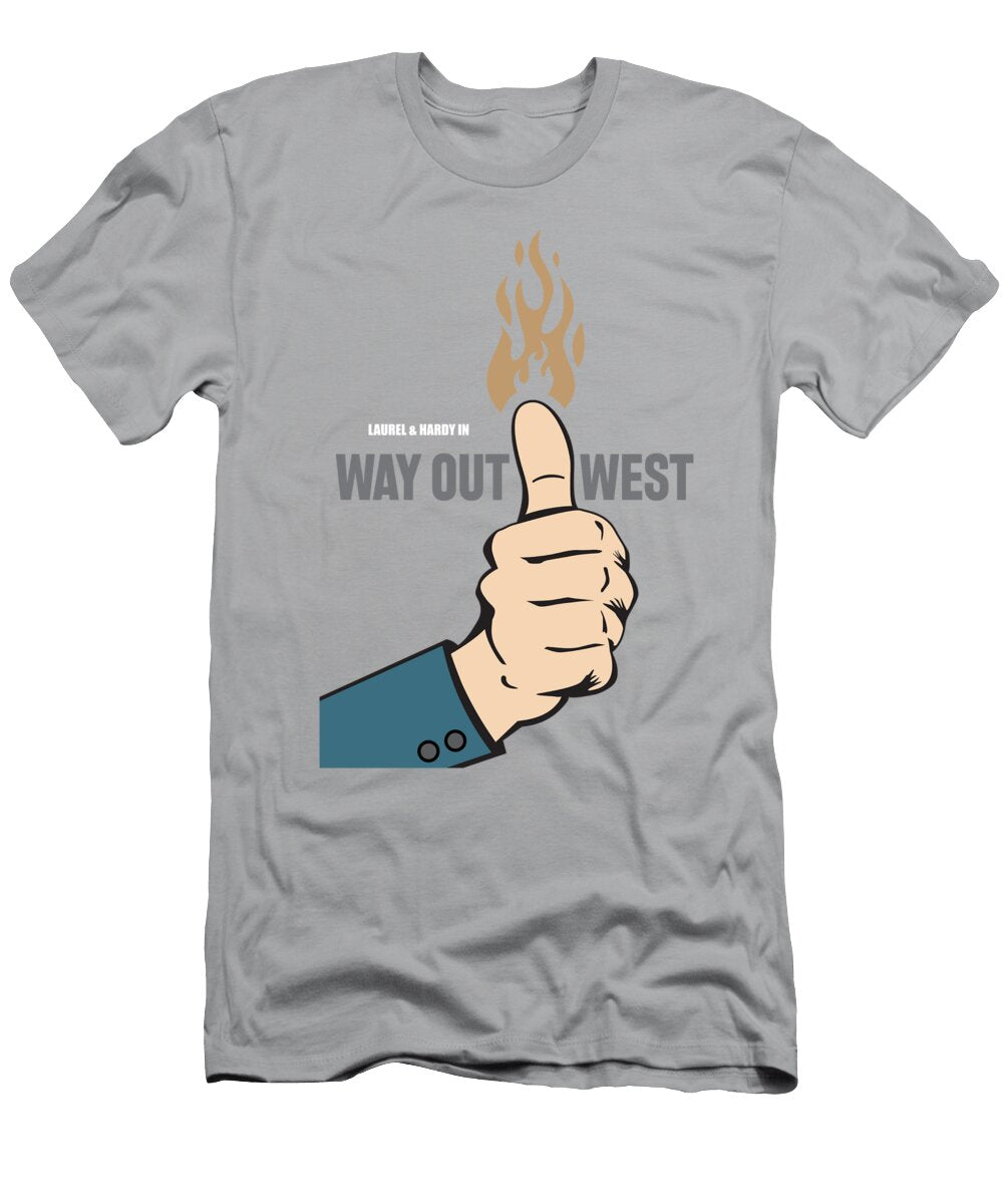 Way Out West Alternative Movie Poster Movie Poster Boy T-Shirt