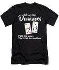 We Are Like Dominoes Tiles Puzzler Game Gift Thomas Larch T-Shirt