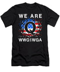 We Are Q Wwg1wga Patriotic American Trump Supporter Gifts Design Sel Mermaid T-Shirt