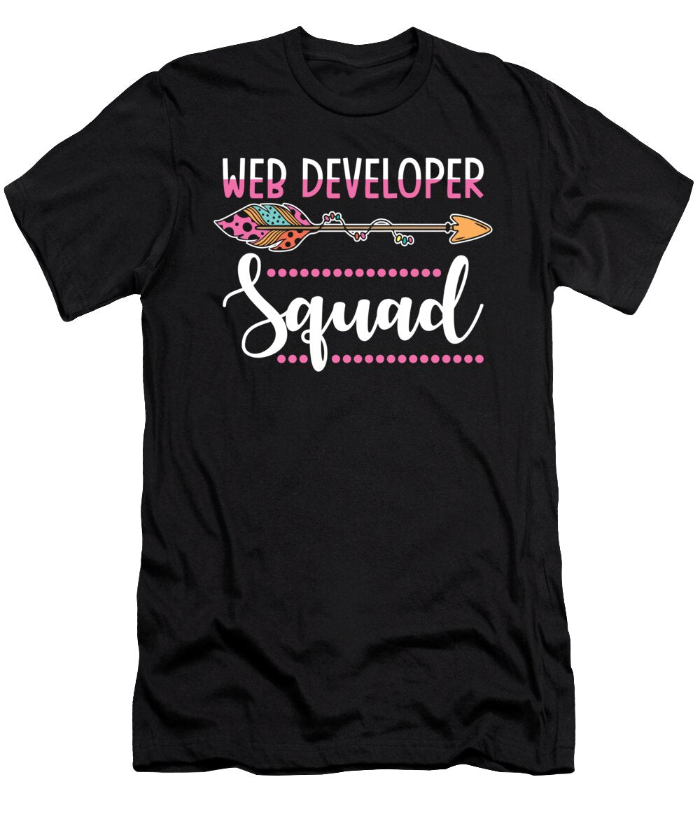 Web Developer Squad Women Manuel Schmucker T-Shirt