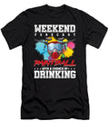 Weekend Forecast Paintball Player Drinking Gift Thomas Larch T-Shirt
