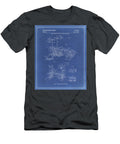 Weight Lifting Bench Patent Blueprint Dale Kincaid T-Shirt
