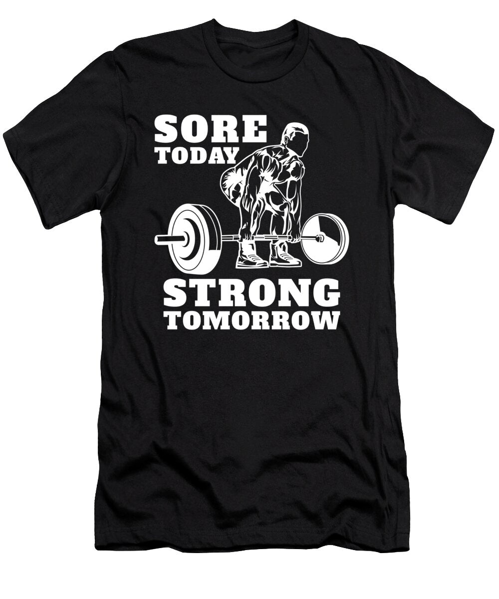 Weightlifing Barbell Weightlifter Jonathan Kraske T-Shirt