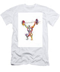 Weightlifter Muscles Medical Watercolor White Lotus T-Shirt