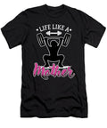 Weightlifter Trainers Barbells Bodybuilder Gym Life Like a Mother Barbell Fitness Gift Thomas Larch T-Shirt