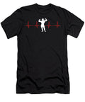 Weightlifter Trainers Barbells Bodybuilder Gym Weightlifting Heartbeat Gift Thomas Larch T-Shirt