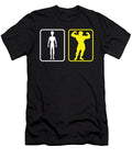 Weightlifter Trainers Barbells Bodybuilder Gym Weightlifting My Boyfriend Fitness Gift Thomas Larch T-Shirt