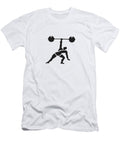 Weightlifter with Barbell Over His Head Csa Images T-Shirt