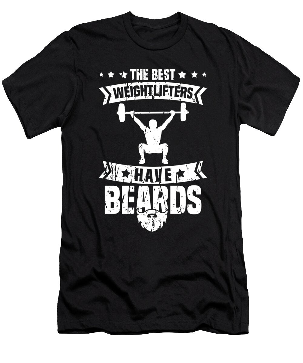 Weightlifting Crazy Squirrel T-Shirt