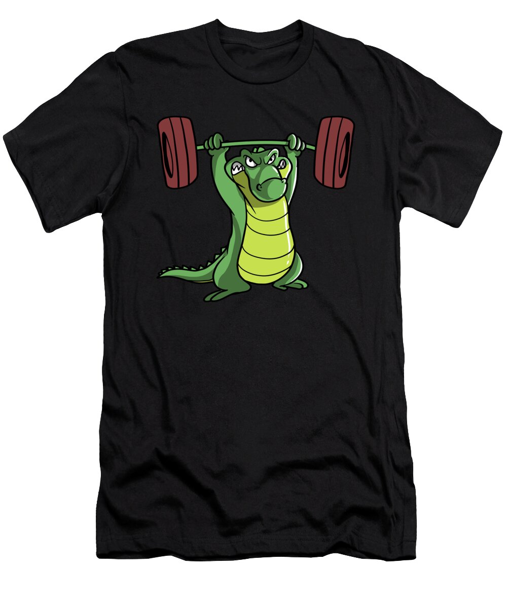Weightlifting Weightlifter Barbell Clean Jerk Snatch Jonathan Kraske T-Shirt