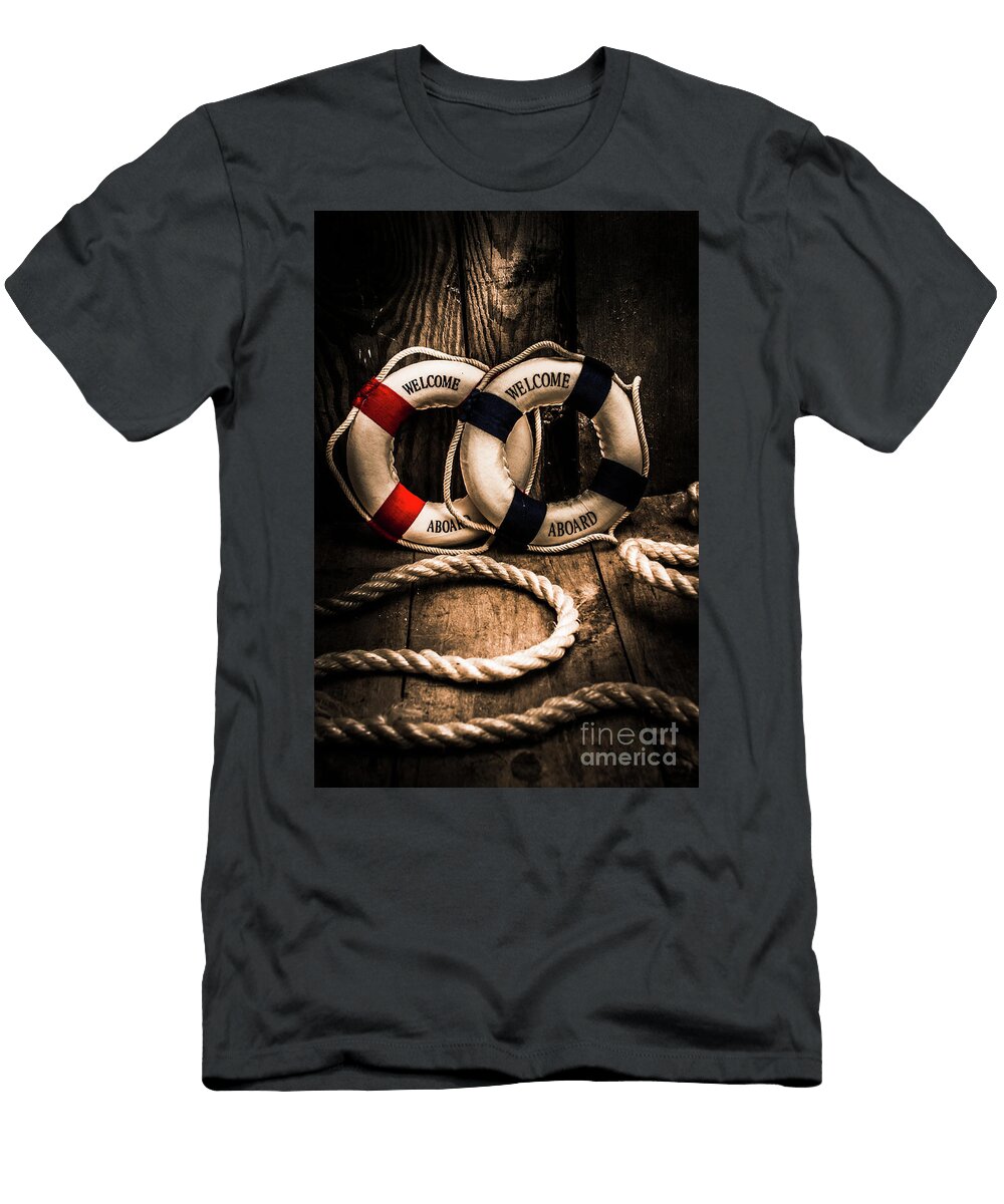 Welcome Aboard the Dark Cruise Line Jorgo Photography Wall Art Gallery T-Shirt