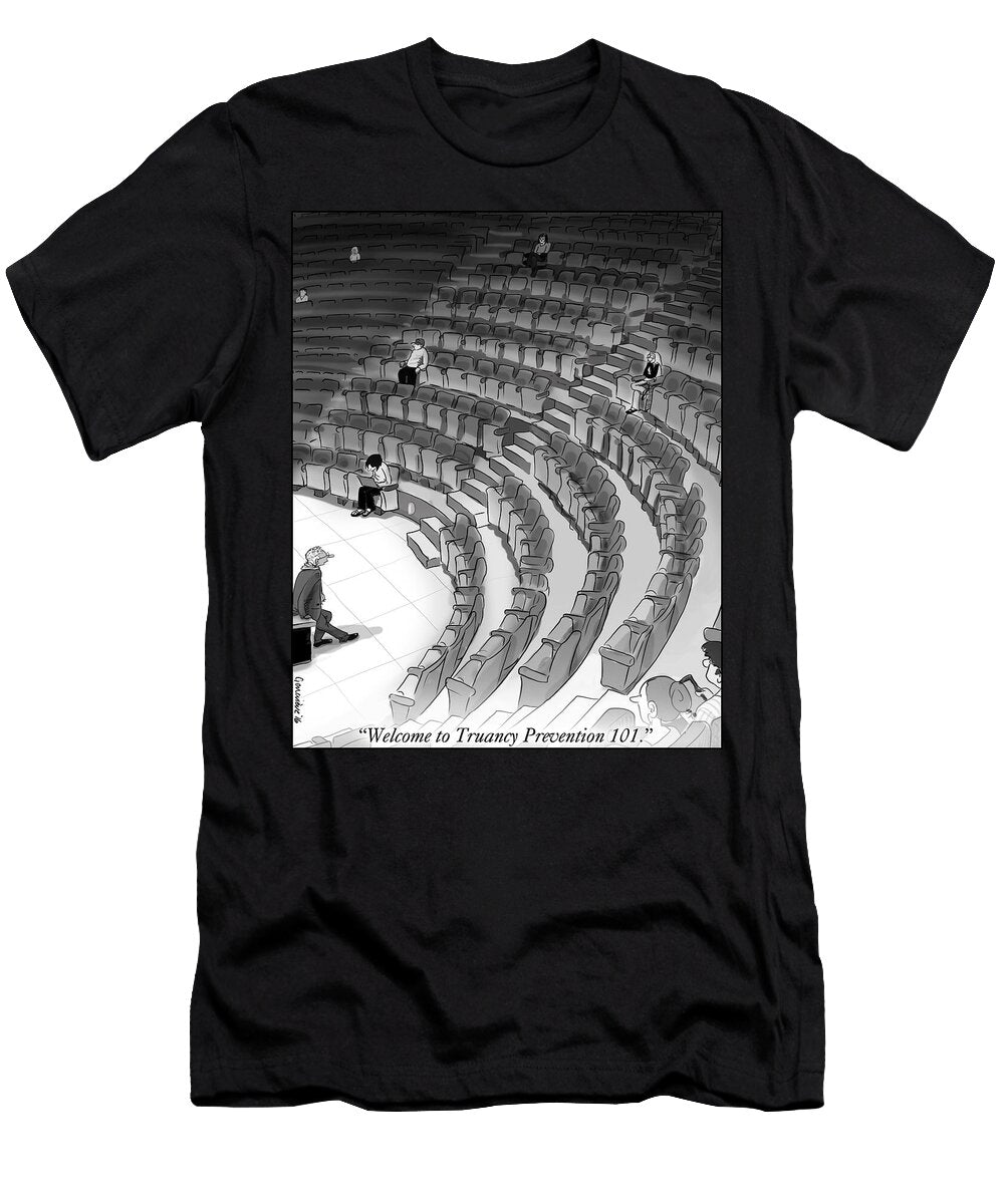 Welcome to Truancy Prevention 101 Genevieve Shapiro T-Shirt