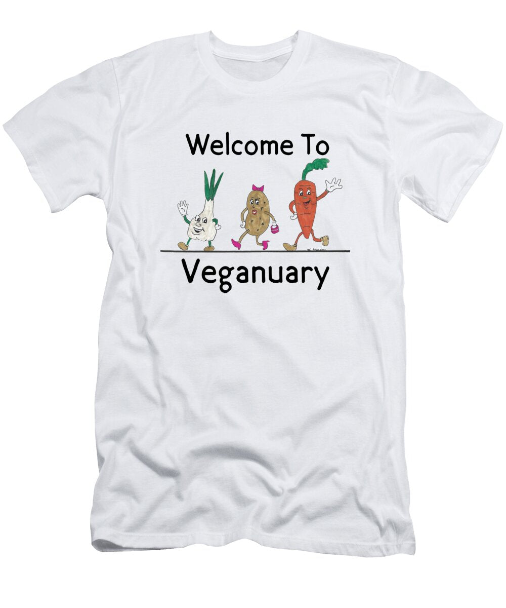 Welcome to Veganuary Ali Baucom T-Shirt