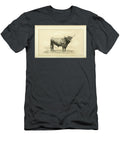 West Highland Bull Q1 Historic Illustrations T-Shirt