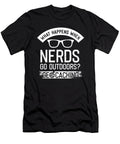 What Happens When Nerds Go Outdoors Geo Coaching Thomas Larch T-Shirt