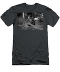 Where Do You Want This Log Wes and Dotty Weber T-Shirt