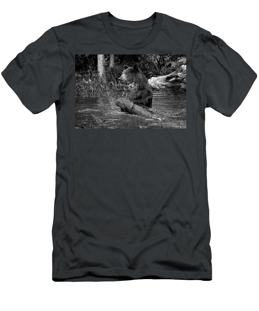 Where Do You Want This Log Wes and Dotty Weber T-Shirt