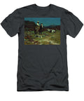 While Trail Weary Cattle Are Sleeping Frank Tenney Johnson T-Shirt