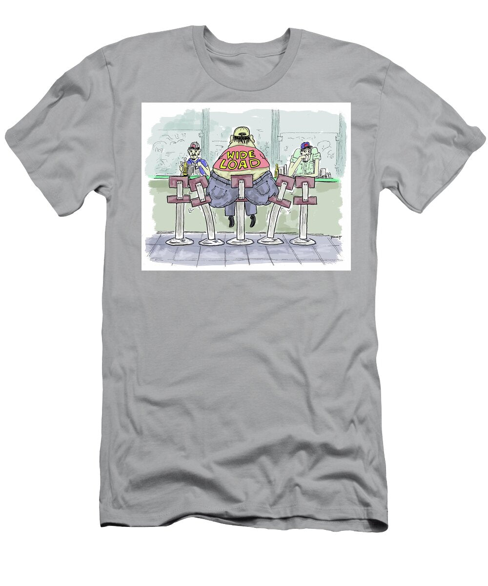 Wide Load Enjoying a Meal Mike Puckett T-Shirt