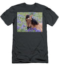 Wild Horse Among Lupines Mark Miller T-Shirt