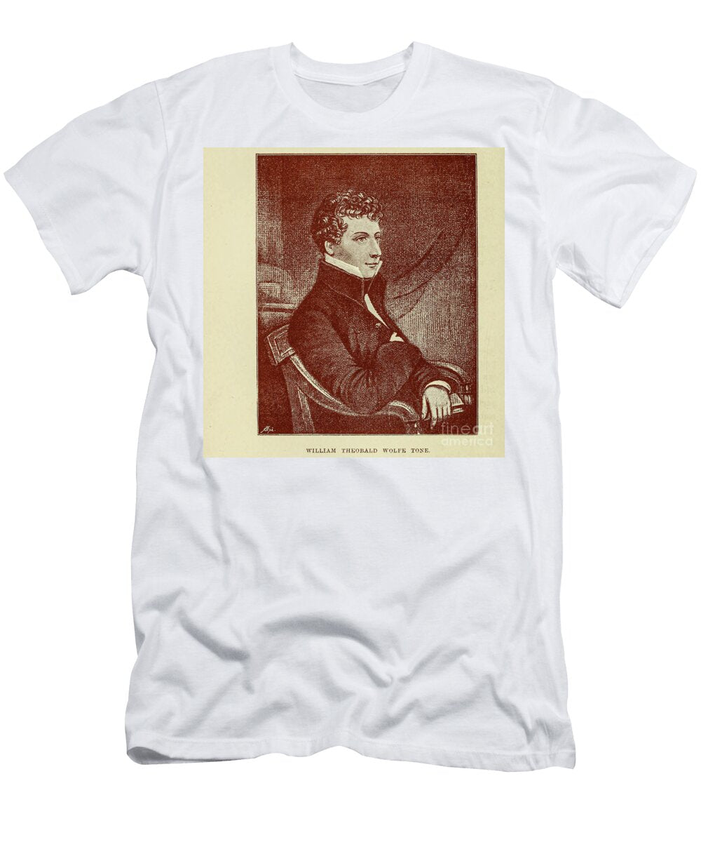 William Theobald Wolfe Tone K Historic Illustrations T-Shirt
