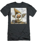 Winter Angel Gnome Lisa S Baker T-Shirt