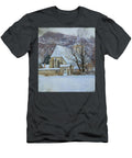 Winter Im Rosenthal Bei Kapellen Steiermark Mit Altgotischer Kirche Art Georg Holub Czech T-Shirt