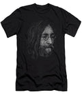Wireframe Portrait of John Lennon Adie Godel T-Shirt